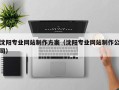 大连沈阳专业网站制作方案（沈阳专业网站制作公司）